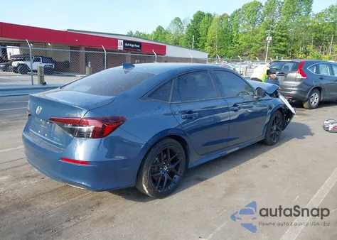 2025 Honda Civic Hybrid Sport/Sport Touring from USA, damaged, VIN 2HGFE4F85SH305204